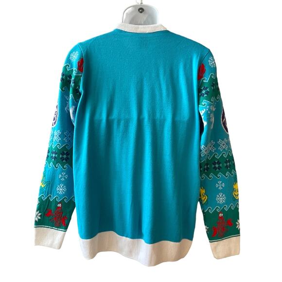 Disney Little Mermaid Ugly Christmas Sweater Size Medium - Picture 3 of 3